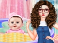 Gra Baby Taylor dzień jak opiekunka w Internecie