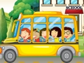 Gra Różnice w autobusach szkolnych  w Internecie