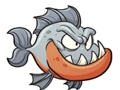 Gra Śliczne puzzle Piranha  w Internecie