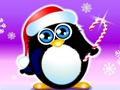Gra Boże Narodzenie Puzzle Pingwin  w Internecie