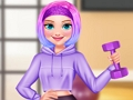 Gra #Getfit Princess trening w Internecie