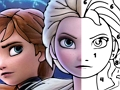 Gra Kolor według numeru z Frozen II  w Internecie