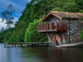 Gra Lake Cottage Jigsaw w Internecie