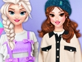 Gra Estetyka zimowego streetwearu  w Internecie