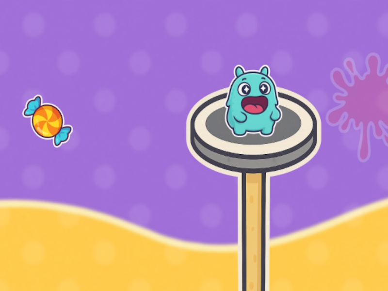 Gra Raffi Candy Monster w Internecie