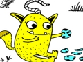 Gra Zabawne puzzle potworów w Internecie