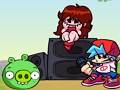Gra Friday Night Funkin 'vs PIG od Angry Birds  w Internecie