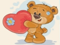 Gra Kolekcja puzzli z misiem  w Internecie