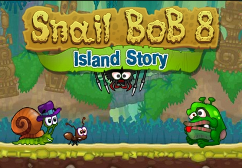 Gra Ślimak Bob 8 Historia wyspy w Internecie