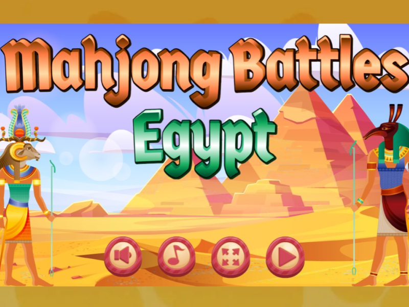 Gra Mahjong Bitwy Egipt  w Internecie