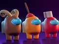 Gra Wśród nas Puzzle Planet  w Internecie
