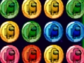 Gra Wśród nas Dopasuj 3 puzzle  w Internecie