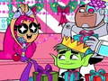 Gra Gwiazdki świąteczne Teen Titans  w Internecie