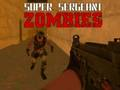 Gra Super sierżant Zombie  w Internecie