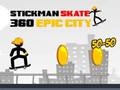 Gra Stickman Skate 360 Epic City w Internecie