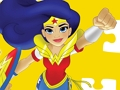 Gra Puzzle z superbohaterami DC  w Internecie
