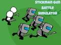 Gra Symulator bitwy z pistoletem Stickman w Internecie