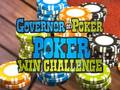 Gra Governor of Poker Poker wygrywa wyzwanie  w Internecie