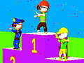 Gra Nokaut jesieni chłopaki 3D Run Royale Race w Internecie
