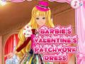 Gra Walentynkowa patchworkowa sukienka Barbie  w Internecie