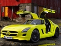 Gra Układanka E-Cell Mercedes-Benz SLS  w Internecie