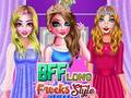 Gra BFF długie sukienki w stylu  w Internecie