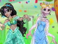 Gra Księżniczka Cute Zombies Kwietniowa zabawa  w Internecie