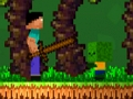 Gra Noob kontra zombie - leśny biom  w Internecie