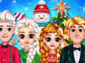 Gra Frozen Księżniczka Święta Bożego Narodzenia  w Internecie