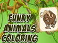 Gra Funky Animals Kolorowanki  w Internecie
