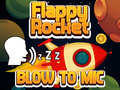 Gra Flappy rakieta z dmuchaniem  w Internecie