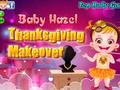 Gra Przemiana Baby Hazel na Święto Dziękczynienia  w Internecie