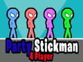 Gra Party Stickman 4 Player w Internecie
