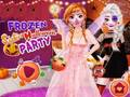 Gra Mrożone Sióstr Halloween Party w Internecie