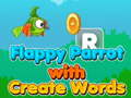 Gra Flappy papuga z tworzeniem słów  w Internecie