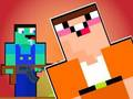 Gra Super Noob schwytany górnik  w Internecie