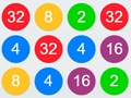 Gra 2-4-8 łączy identyczne numery  w Internecie