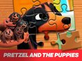 Gra Puzzle Precel i szczeniaki  w Internecie