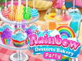 Gra Tęczowe Desery Piekarnia Party  w Internecie