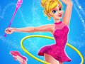 Gra Gimnastyczne ubieranie SuperStar dla dziewczynek  w Internecie