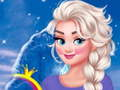 Gra Elsa Frozen Stylowe Róże  w Internecie