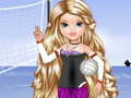 Gra Sukienka Barbie do siatkówki  w Internecie