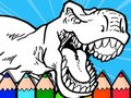 Gra Kolorowanki dinozaury dla dzieci  w Internecie