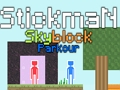 Gra Stickman Skyblock Parkour w Internecie