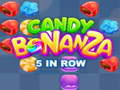 Gra Candy Bonanza 5 w rzędzie  w Internecie