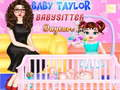 Gra Baby Taylor Opiekunka do dziecka przedszkole  w Internecie