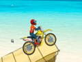 Gra Skoki motocrossowe na plaży  w Internecie