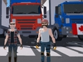 Gra Ciężarówka i policja  w Internecie
