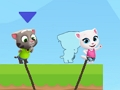 Gra Tom i Angela skaczą  w Internecie