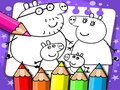 Gra Kolorowanka Świnka Peppa  w Internecie